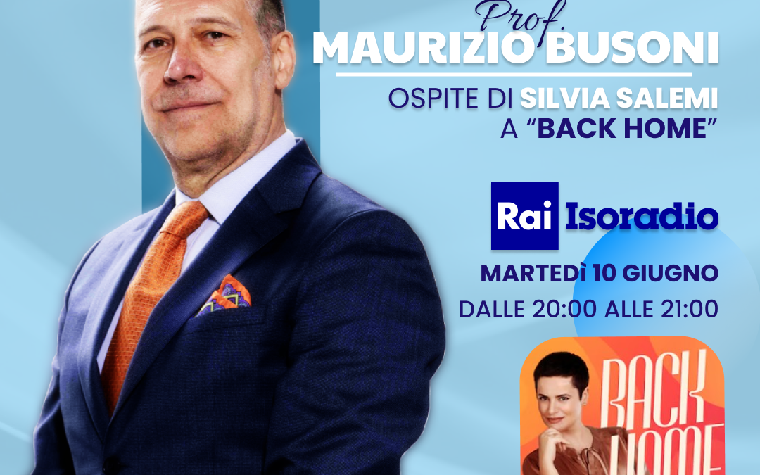 MAURIZIO BUSONI SU RAI ISORADIO