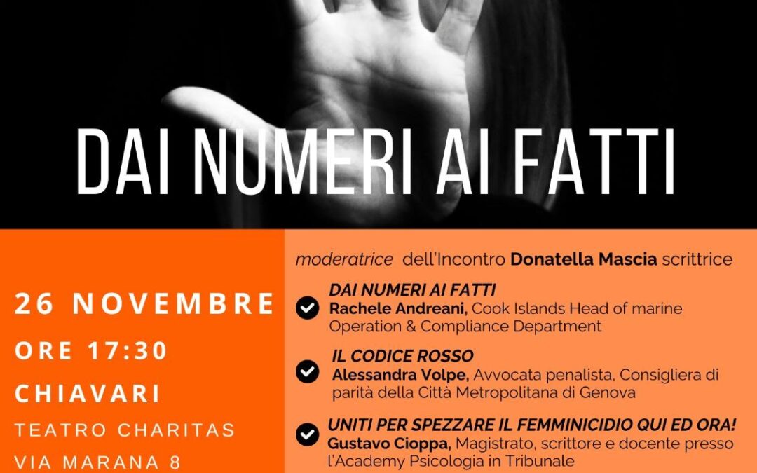 RIGENERADERMA AL EVENTO ‘OLTRE LA VIOLENZA, DAI NUMERI AI FATTI’