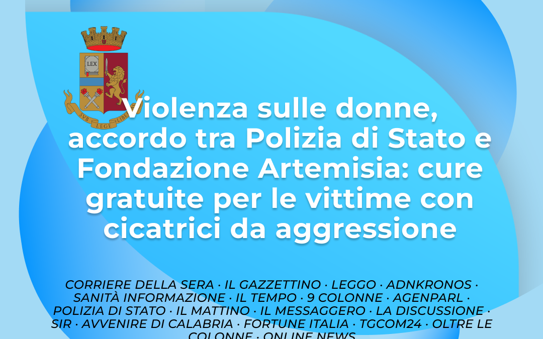 FIRMATO PROTOCOLLO PER TERAPIE GRATUITE ALLE VITTIME DI VIOLENZA
